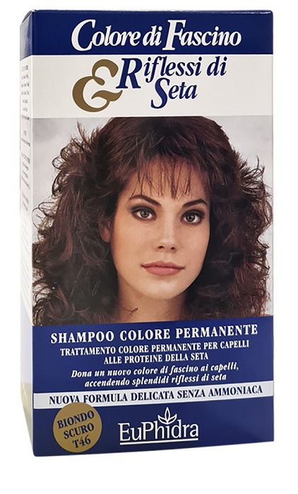 EUPHIDRA COLORE DI FASCINO & RIFLESSI DI SETA SHAMPOO COLORE PERMANENTE 46 BIONDO SCURO 120 ML - Magnumfarma.it