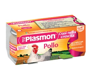PLASMON OMOGENEIZZATO POLLO 80 G X 2 PEZZI - Magnumfarma.it