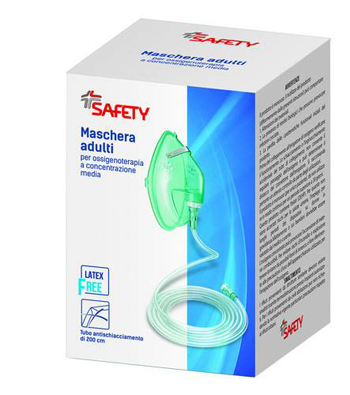 MASCHERA PER OSSIGENOTERAPIA CON TUBO 200CM - Magnumfarma.it