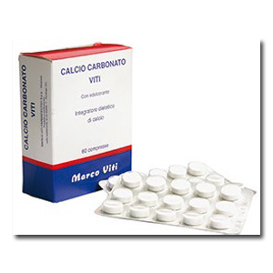 CALCIO CARBONATO VITI 60 COMPRESSE - Magnumfarma.it