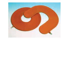 CUSCINO ANTIDECUBITO PNEUMATICO IN GOMMA ROSSA. LARGHEZZA DELLA CIAMBELLA 45CM - Magnumfarma.it