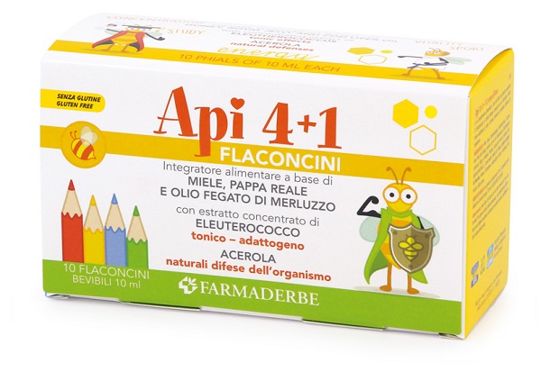 APIQUATTRO + 1 10 FLACONCINI DA 10 ML - Magnumfarma.it