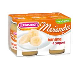 PLASMON OMOGENEIZZATO YOGURT BANANA 120 G X 2 PEZZI - Magnumfarma.it