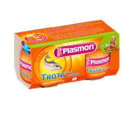 PLASMON OMOGENEIZZATO TROTA VERDURE 80 G X 2 PEZZI - Magnumfarma.it