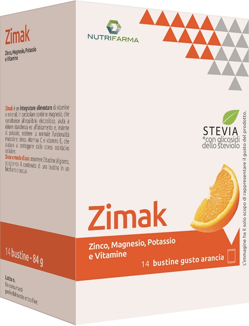 ZIMAK 14 BUSTINE 6 G ARANCIO - Magnumfarma.it