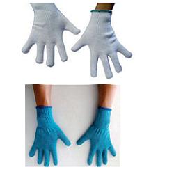 GUANTO AMBIDESTRO IN COTONE MONOFILO BIANCO PER ALLERGIE DERMATOLOGICHE SENZA CUCITURE POLSINO ELASTICO LARGHEZZA 65 MM 8 1 PAIO - Magnumfarma.it