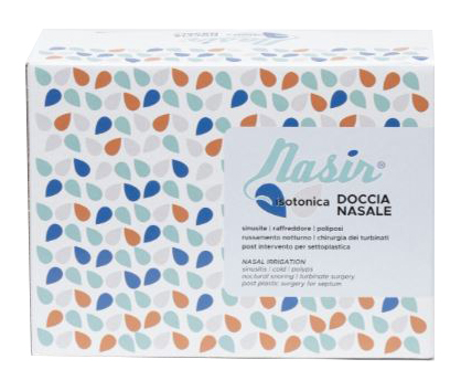SOLUZIONE FISIOLOGICA ISOTONICA STERILE NASIR IN SCATOLA CON6 SACCHE VERSIONE LUER LOCK DA 500ML - Magnumfarma.it