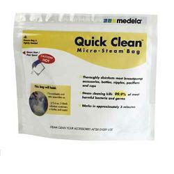 QUICK CLEAN SACCA PER STERILIZZAZIONE A MICROONDE 5 PEZZI - Magnumfarma.it