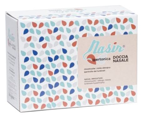 NASIR LAVAGGIO NASALE SOLUZIONE IPERTONICA KIT COMPOSTO DA 3 SACCHE 250 ML + 3 BLISTER - Magnumfarma.it