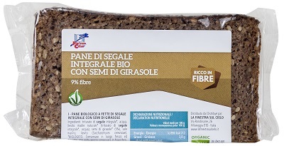 FSC BIOFIBRE+ PANE DI SEGALE INTEGRALE CON SEMI DI GIRASOLE BIOLOGICO AD ALTO CONTENUTO DI FIBRE 500 G - Magnumfarma.it