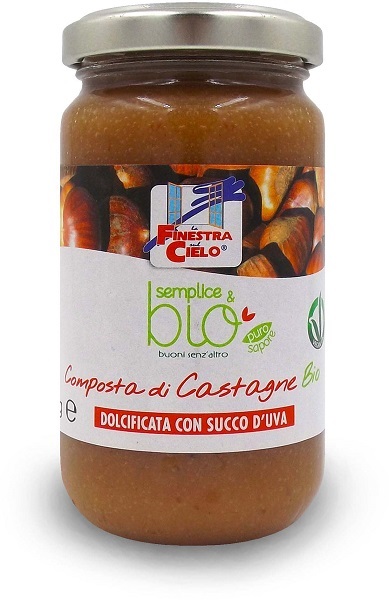 COMPOSTA DI CASTAGNE CON SUCCO D'UVA 220 G - Magnumfarma.it
