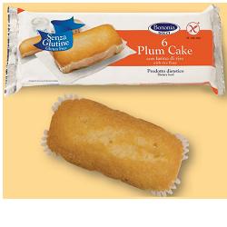 BONONIA PLUMCAKE CON FARINA DI RISO SENZA GLUTINE 6 X 36 G - Magnumfarma.it