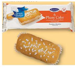 BONONIA PLUMCAKE CON GRANELLA DI ZUCCHERO SENZA GLUTINE 6 X 37 G - Magnumfarma.it