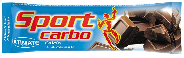 ULTIMATE SPORT CARBO BARRETTA CIOCCOLATO 25 G - Magnumfarma.it