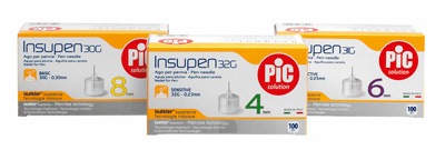 AGO PER PENNA DA INSULINA PIC INSUPEN GAUGE 32 4 MM 100 PEZZI - Magnumfarma.it