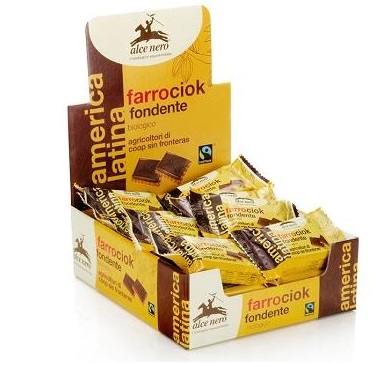 BISCOTTO DI FARRO E CIOCCOLATO FONDENTE BIO FAIRTRADE 28 G - Magnumfarma.it