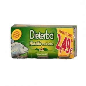 DIETERBA OMOGENEIZZATO NASELLO 3 PEZZI 80 G - Magnumfarma.it