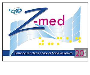 GARZA OCULARE Z MED MEDICATA CON ACIDO IALURONICO STERILE 20 BUSTE - Magnumfarma.it