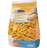 PIACERI MEDITERRANEI PASTA RISO PENNE RIGATE 250 G - Magnumfarma.it