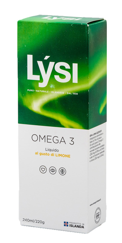 LYSI OMEGA3 LIQUIDO LIMONE 240 ML - Magnumfarma.it