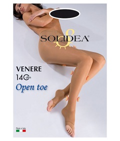 VENERE 140 OPEN TOE COLLANT NERO 3-ML - Magnumfarma.it