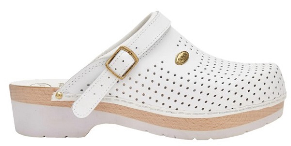 CLOG S/COMF.B/S CE BYCAST BIS UNISEX WHITE WOODS BIANCO 44 - Magnumfarma.it