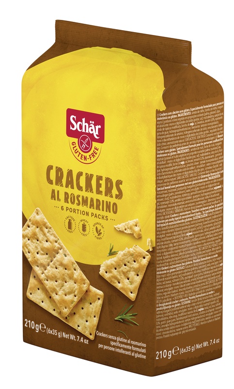 SCHAR CRACKERS AL ROSMARINO 6 CONFEZIONI DA 35 G - Magnumfarma.it