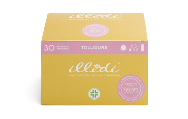 ILLEDI TOUJOURS SALVASLIP ANATOMICI COTONE ORGANIC 30 PEZZI - Magnumfarma.it