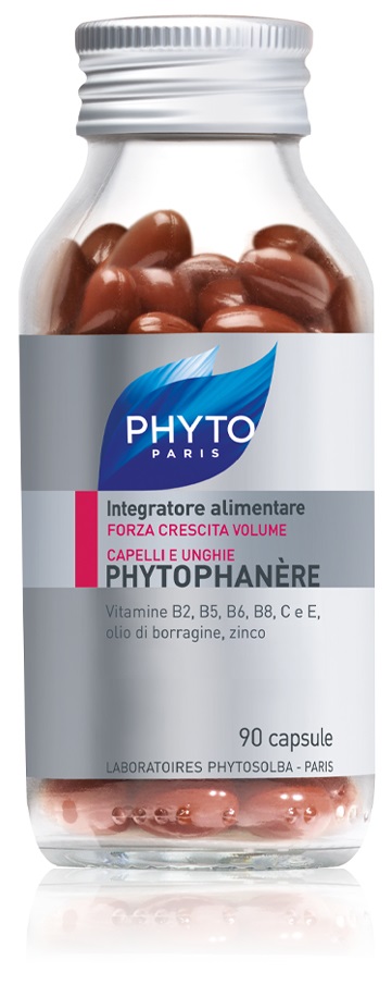 PHYTO PARIS PHYTOPHANERE INTEGRATORE ALIMENTARE CAPELLI/UNGHIE 90 CAPSULE NUOVA FORMULA ALLO ZINCO - Magnumfarma.it
