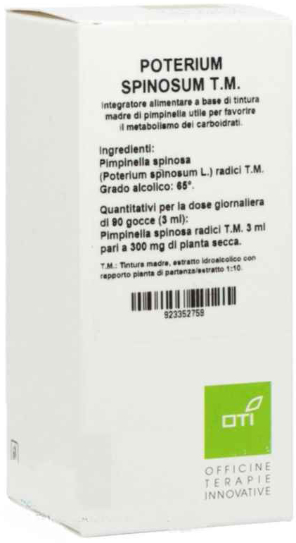 POTERIUM SPINOSUM TINTURA MADRE GOCCE 100ML - Magnumfarma.it