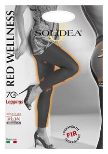 RED WELLNESS 70 LEGGINS NERO 2M - Magnumfarma.it