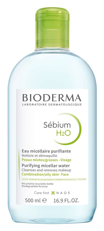 SEBIUM H2O ACQUA MICELLARE DETERGENTE PURIFICANTE 500 ML - Magnumfarma.it