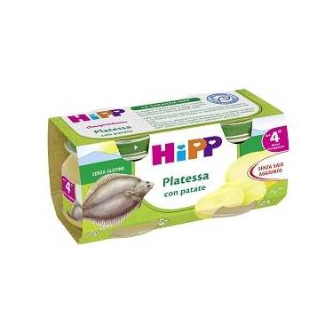 HIPP OMOGENEIZZATO PLATESSA CON PATATE 2X80 G - Magnumfarma.it