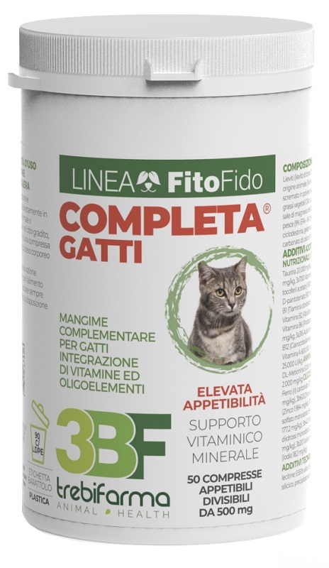 COMPLETA GATTI 50 COMPRESSE BARATTOLO 25 G - Magnumfarma.it