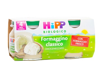 HIPP BIO OMOGENEIZZATO FORMAGGINO CLASSICO 2X80 G - Magnumfarma.it