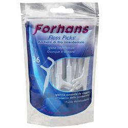 FORHANS ARCHETTI INTERDENTALI FLOSS PICKS 36PZ - Magnumfarma.it