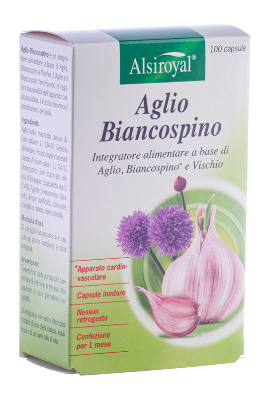 AGLIO BIANCOSPINO 100 CAPSULE - Magnumfarma.it