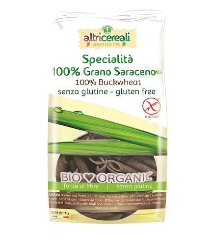 ALTRICEREALI PENNE DI GRANO SARACENO BIO 250 G - Magnumfarma.it