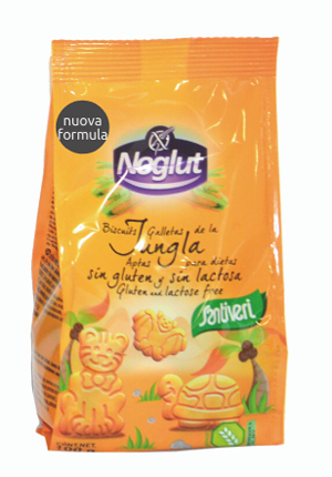 NOGLUT INTOLLERANCE BISCOTTI DELLA GIUNGLA SENZA GLUTINE BUSTA 100 G - Magnumfarma.it