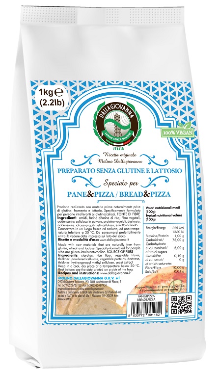 PREPARATO SPECIALE PER PANE E PIZZA SENZA LATTOSIO 1 KG - Magnumfarma.it