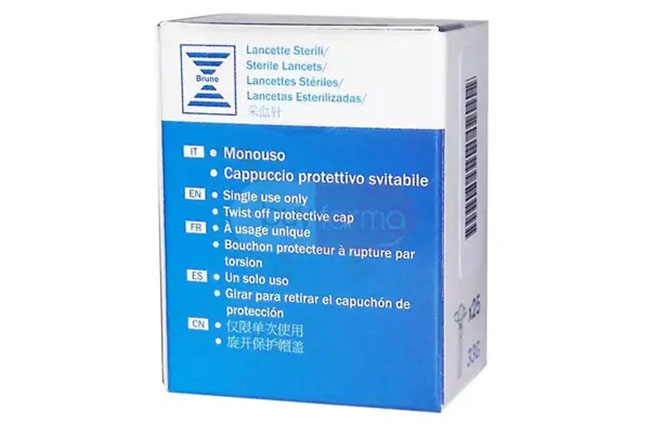LANCETTE PUNGIDITO BRUNO 25 PEZZI - Magnumfarma.it