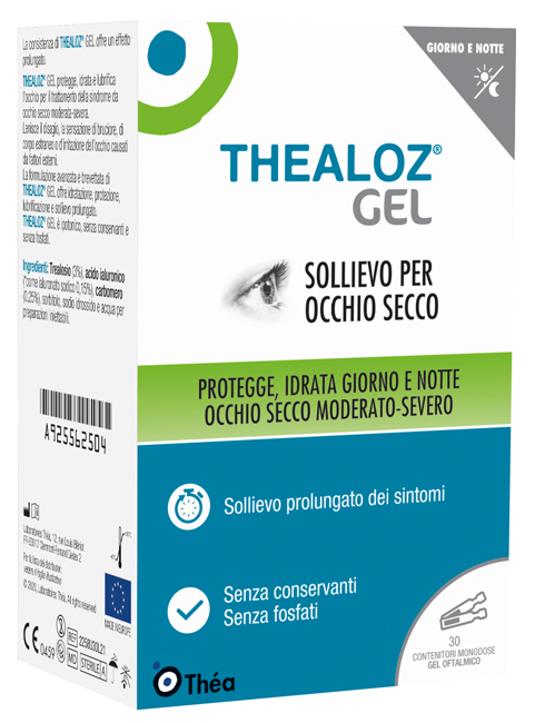 THEALOZ GEL OFTALMICO 30 CONTENITORI MONODOSE 0,4 G - Magnumfarma.it