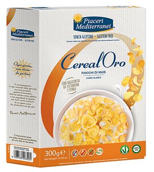 PIACERI MEDITERRANEI CEREALORO FIOCCHI MAIS 300 G - Magnumfarma.it