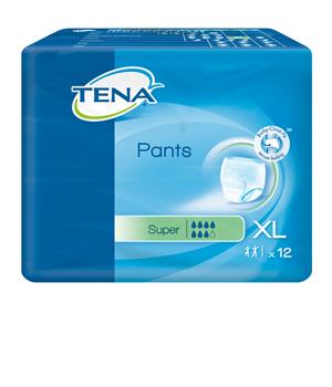 PANNOLONE PULL-UP TENA PANTS SUPER TAGLIA EXTRA LARGE 12 PEZZI - Magnumfarma.it