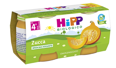 HIPP BIO HIPP BIO OMOGENEIZZATO ZUCCA 2X80 G - Magnumfarma.it