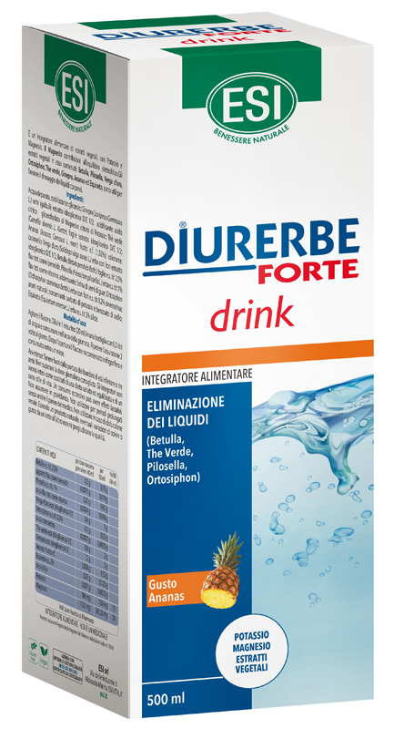 ESI DIURERBE FORTE DRINK ANANAS 500 ML - Magnumfarma.it