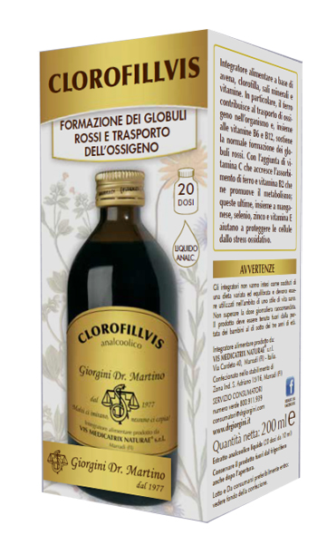 CLOROFILLVIS LIQUIDO ANALCOLICO 200 ML - Magnumfarma.it