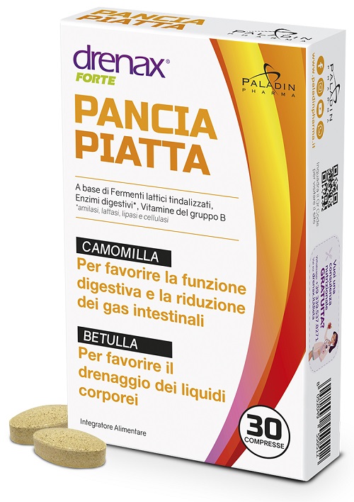DRENAX FORTE PANCIA PIATTA 30 COMPRESSE - Magnumfarma.it