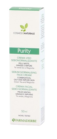 PURITY CREMA VISO SEBONORMALIZZANTE 50 ML - Magnumfarma.it