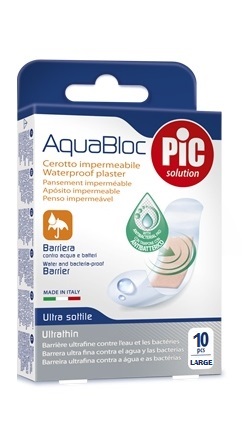 CEROTTO PIC AQUABLOC 25X72MM ANTIBATTERICO 10 PEZZI - Magnumfarma.it